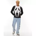 Ghost Face Big Face Hoodie at Spencer's