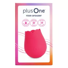 plusOne 10-Function Rechargeable Rose Arouser at Spencer's