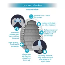 plusOne Pocket Stroker at Spencer's