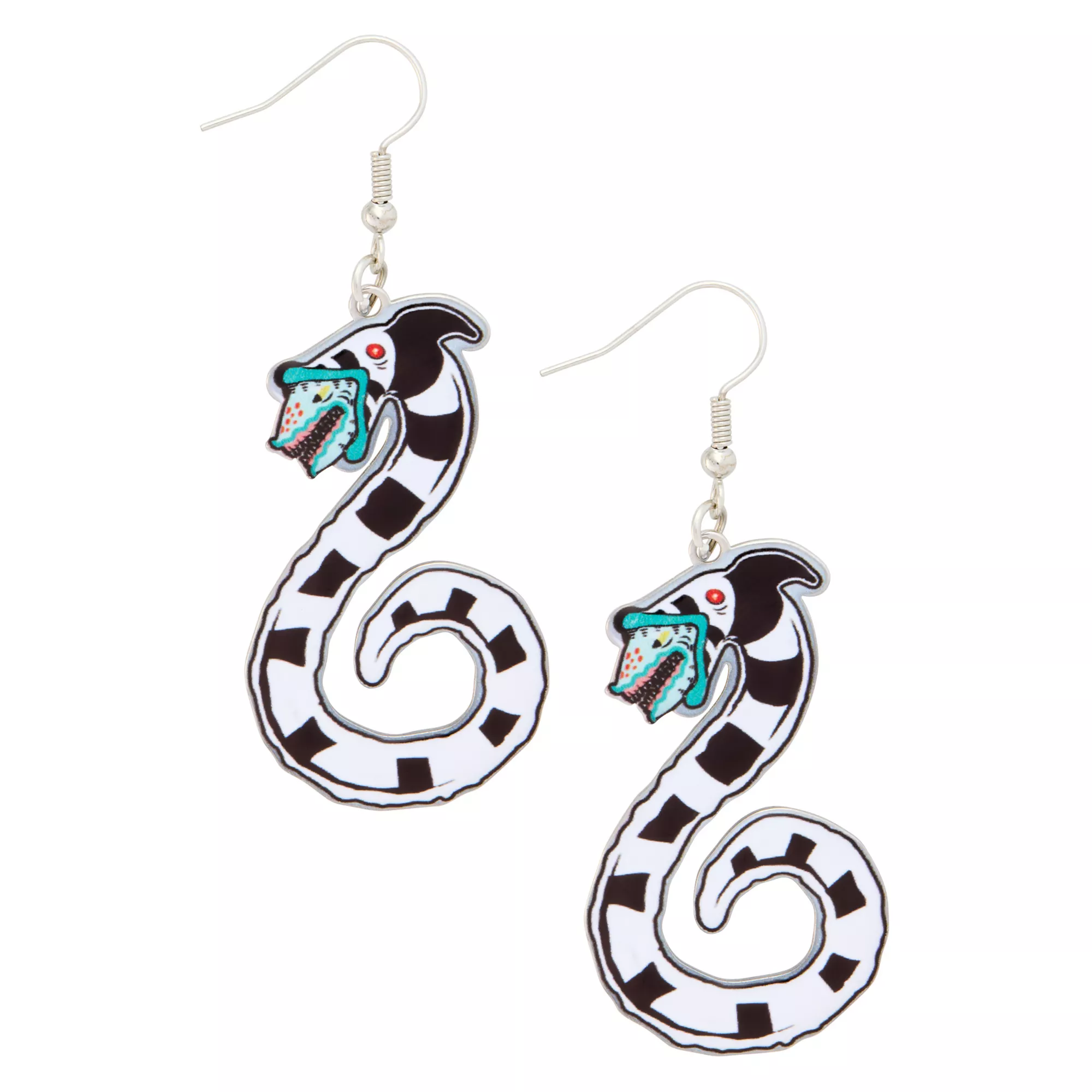 Beetlejuice Sandworm Dangle Earrings at Spencer's