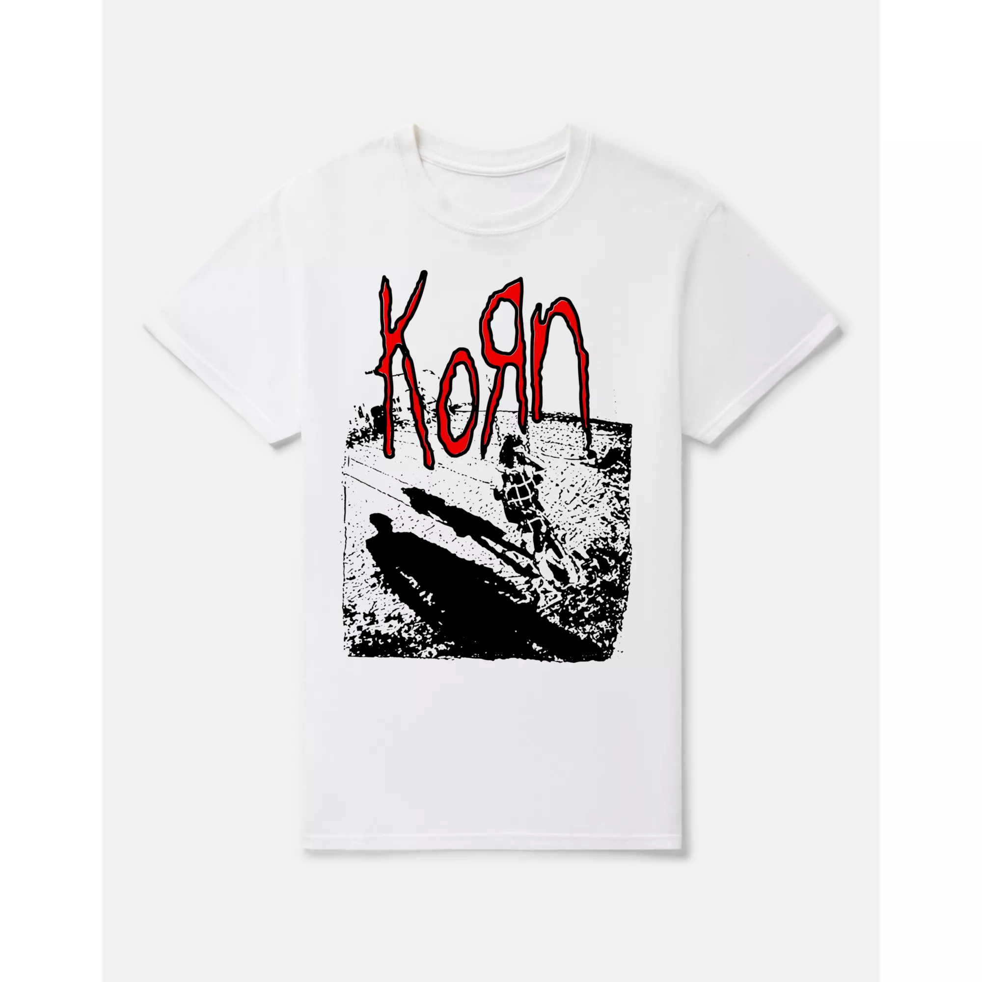 Korn Panel Photo T Shirt at Spencer's