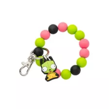 Invader Zim Beaded Wristlet Keychain at Spencer's