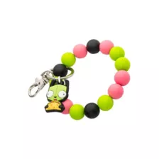 Invader Zim Beaded Wristlet Keychain at Spencer's