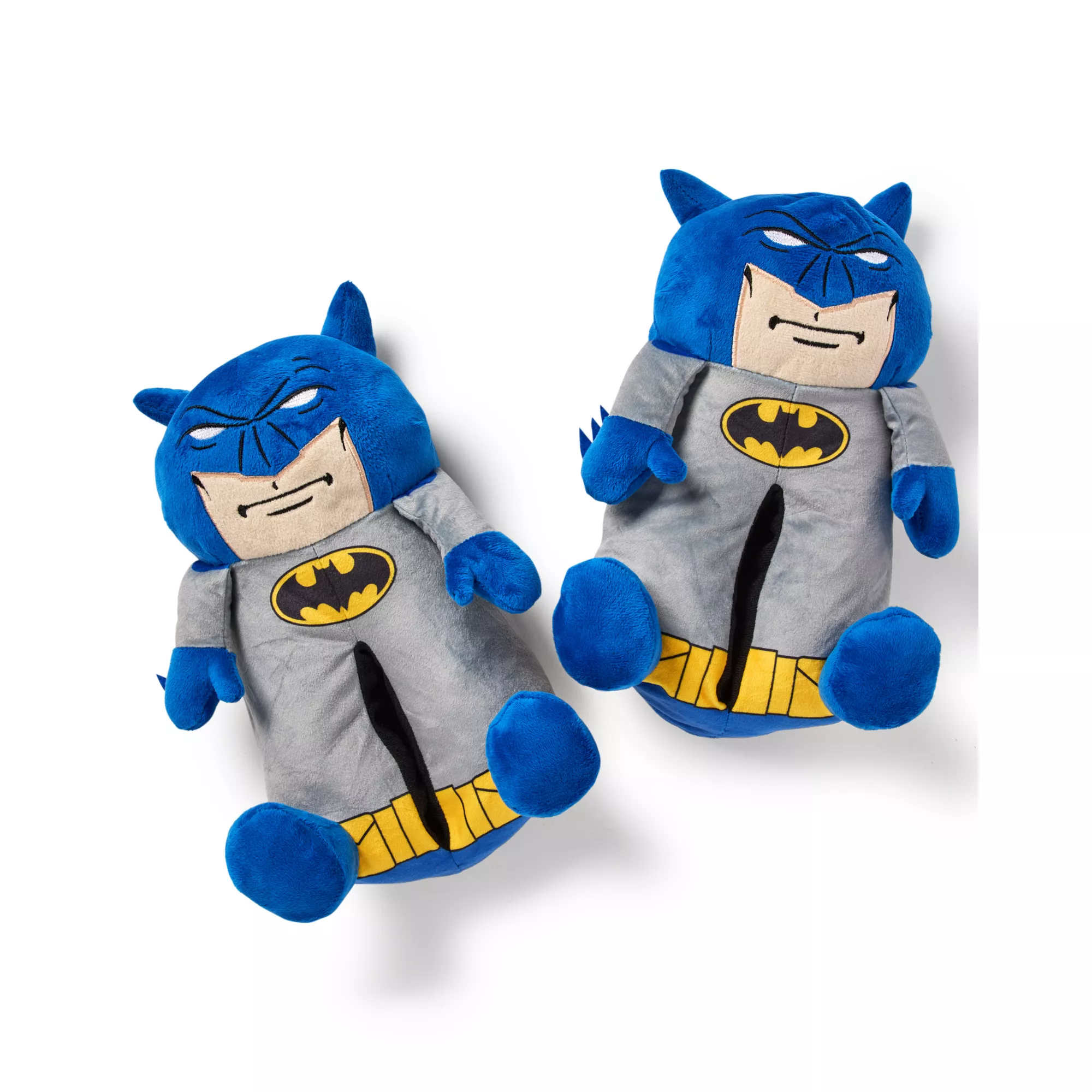 Batman Plush Slippers - DC at Spencer's