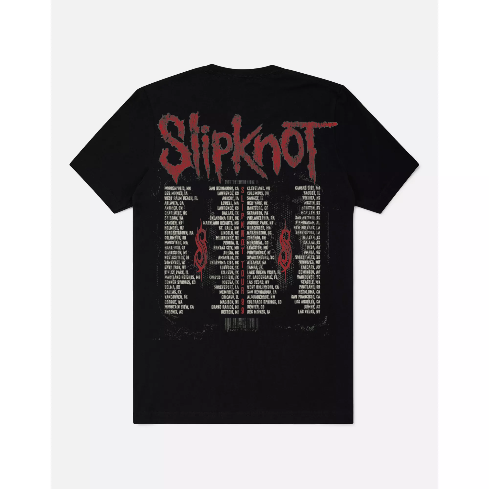 Slipknot Tour T Shirt at Spencer's
