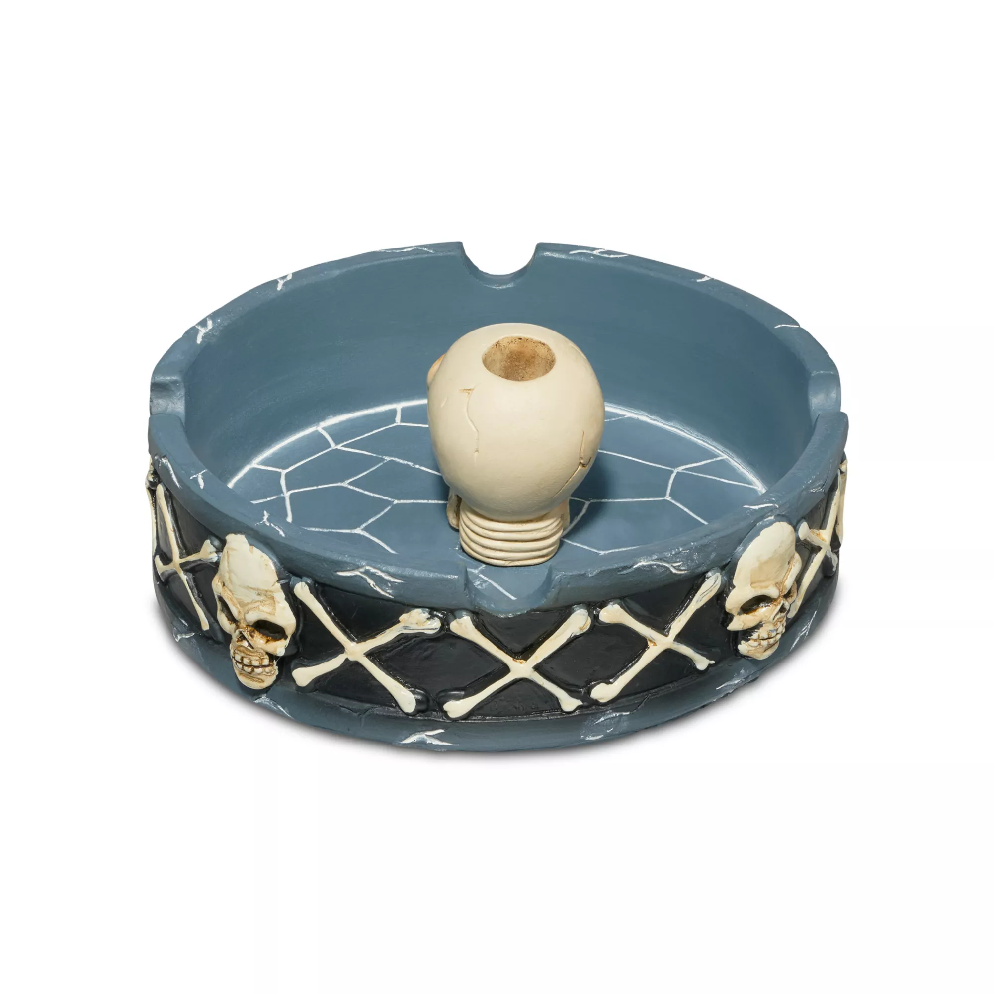 Skull & Bones Molded Ashtray at Spencer's
