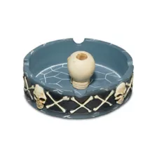 Skull & Bones Molded Ashtray at Spencer's