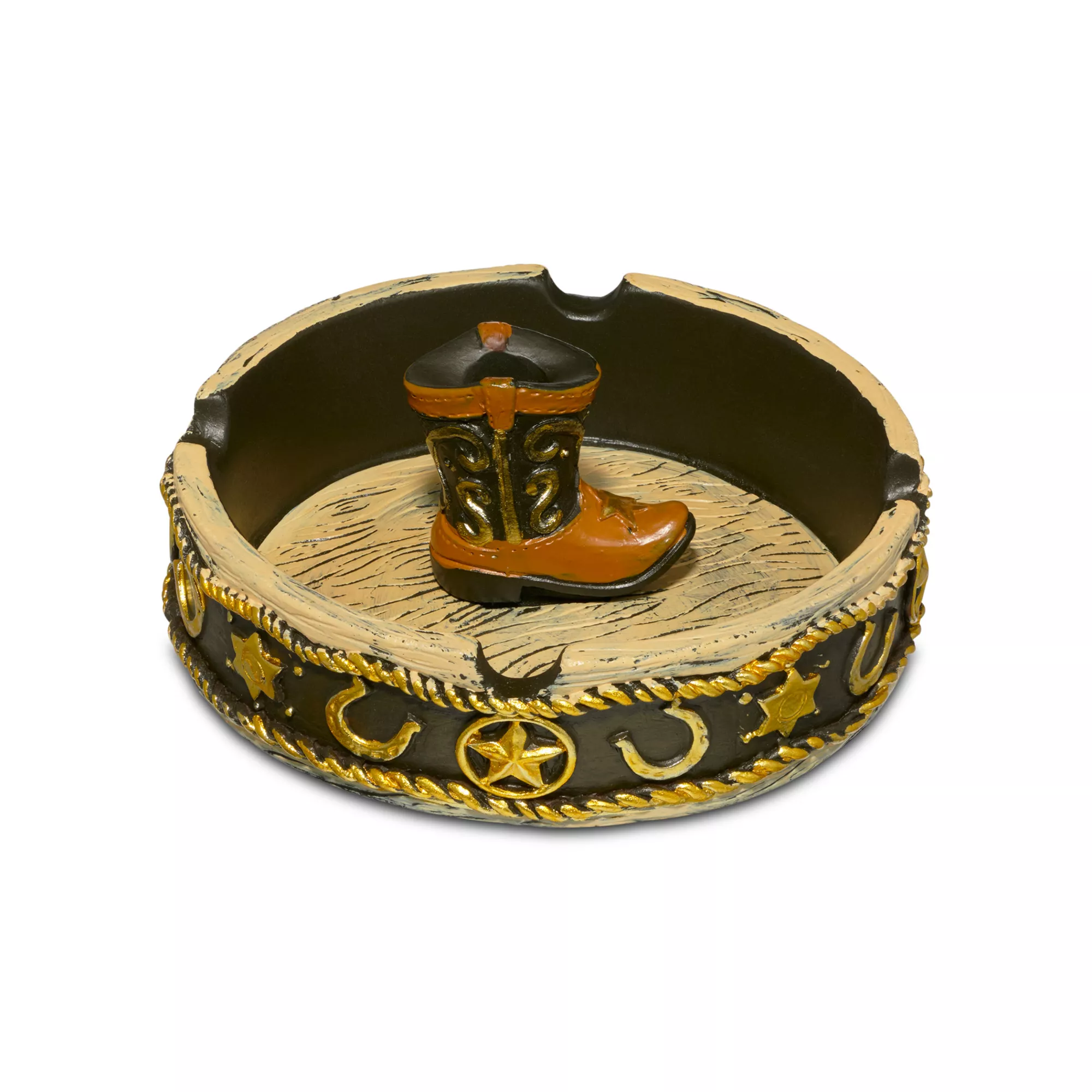 Cowboy Boot Molded Ashtray at Spencer's