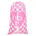 Sexology Pink Heart Pleasure Pouch Toy Storage Bag at Spencer's