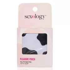 Sexology Cow Print Pleasure Pouch Toy Storage Bag at Spencer's