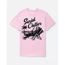 Pink Ghost Face Serial Chiller T Shirt at Spencer's
