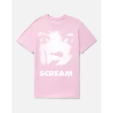 Pink Scream Poster T Shirt at Spencer's