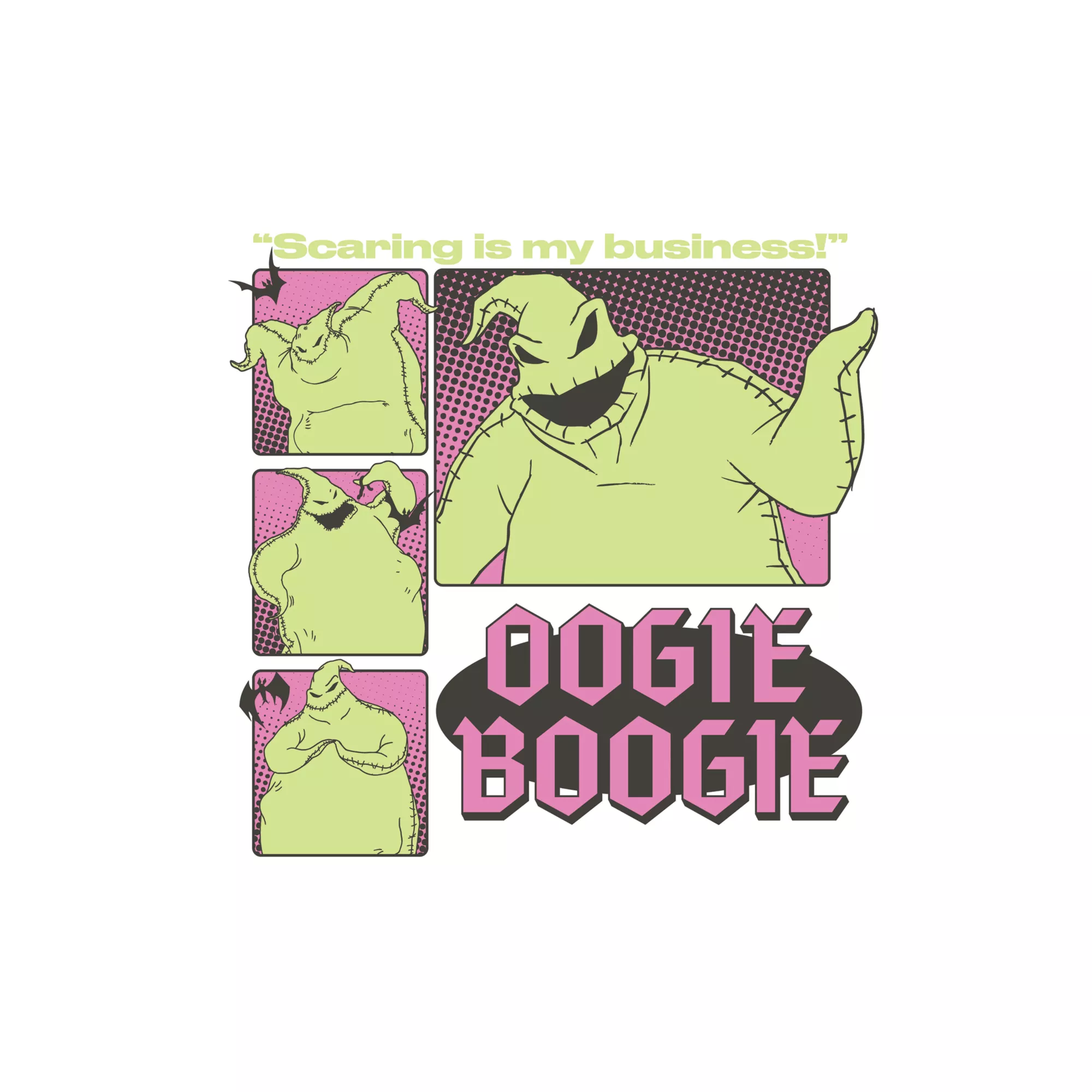 Oogie Boogie Comic T Shirt - The Nightmare Before Christmas