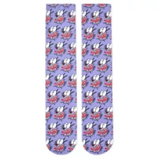 Pink Courage the Cowardly Dog Crew Socks - 2 Pair at Spencer's