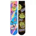 Shrek King of the Swamp Crew Socks - 2 Pairs at Spencer's