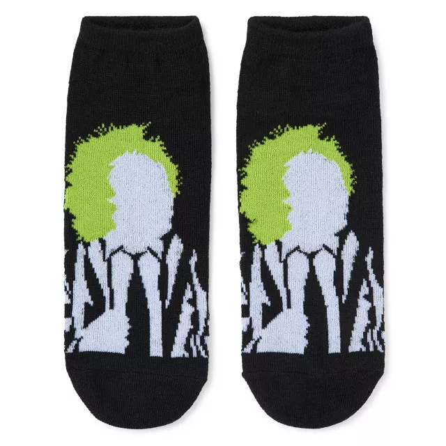 Multi-Pack It's Showtime No Show Socks 5 Pack - Beetlejuice at Spencer's