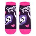 Pink Ghost Face No Show Socks - 5 Pair at Spencer's