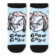Multi-Pack Chucky Pastel No Show Socks - 5 Pack at Spencer's