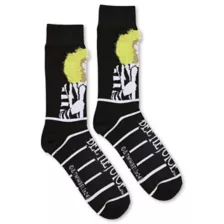 Beetlejuice 3D Hair Crew Socks at Spencer's