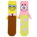 SpongeBob and Patrick Magnet Crew Socks - SpongeBob SquarePants at Spencer's