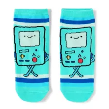 Multi-Pack Adventure Time No Show Socks - 5 Pack at Spencer's