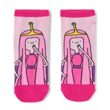 Multi-Pack Adventure Time No Show Socks - 5 Pack at Spencer's