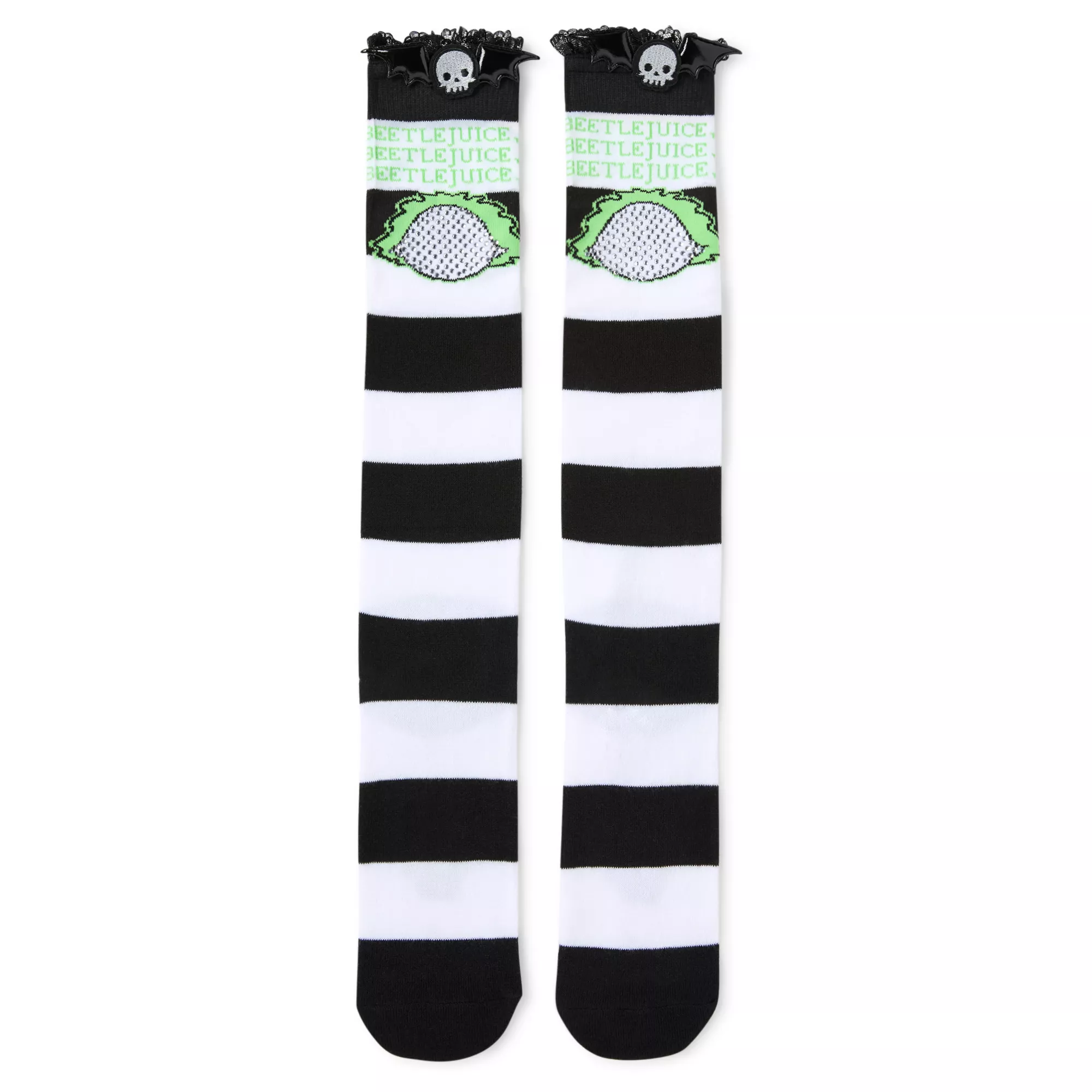 Beetlejuice Knee High Socks at Spencer's