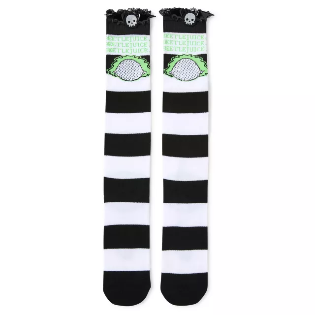 Beetlejuice Knee High Socks at Spencer's