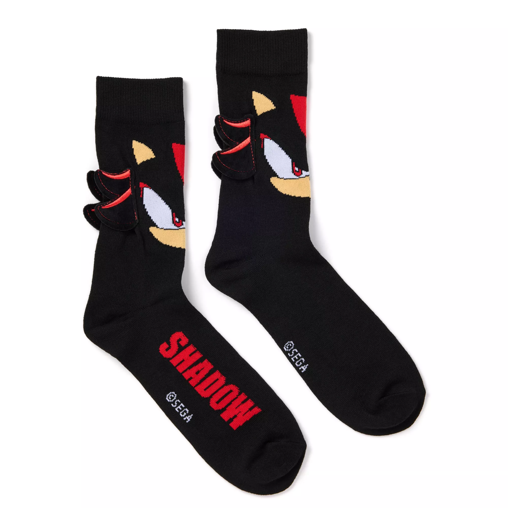 3D Shadow Crew Socks - Sonic the Hedgehog at Spencer's
