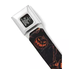 Buckle-Down Pumpkin King Seatbelt Belt - The Nightmare Before Christmas at Spencer's