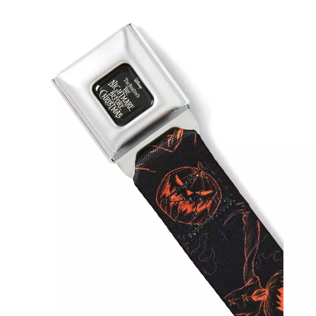 Buckle-Down Pumpkin King Seatbelt Belt - The Nightmare Before Christmas at Spencer's