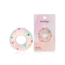 Party Time Silicone Cock Ring - Sexology at Spencer's
