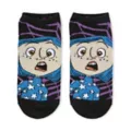 Multi-Pack Coraline No Show Socks - 5 Pair at Spencer's