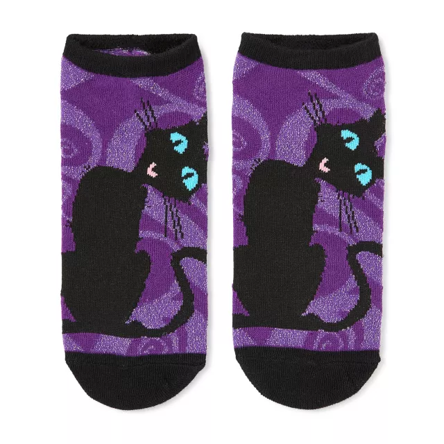 Multi-Pack Coraline No Show Socks - 5 Pair at Spencer's