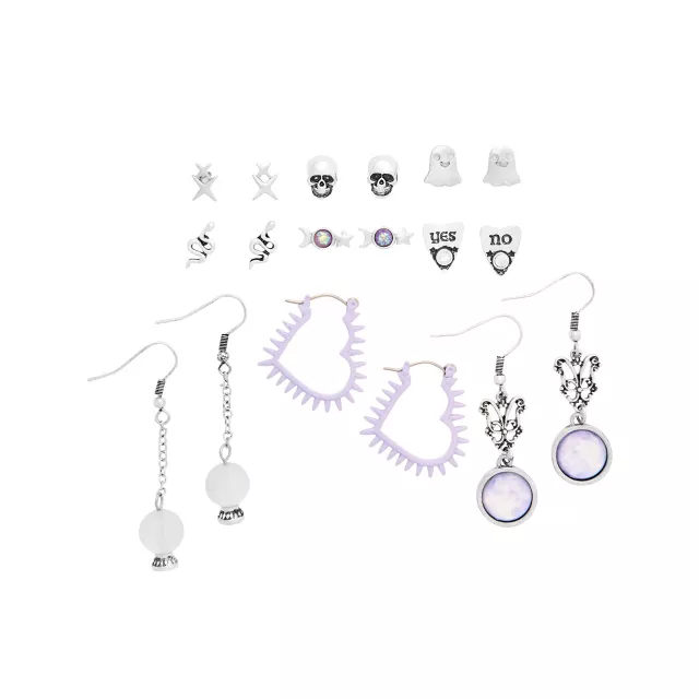 Magic Earrings 9 Pack - Morbid at Spencer's