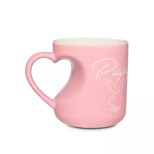 Playboy Coffee Mug with Heart Handle - 20 oz. at Spencer's