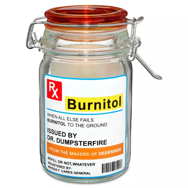 Rx Prescription Burnitol Stash Jar - 6 oz. at Spencer's