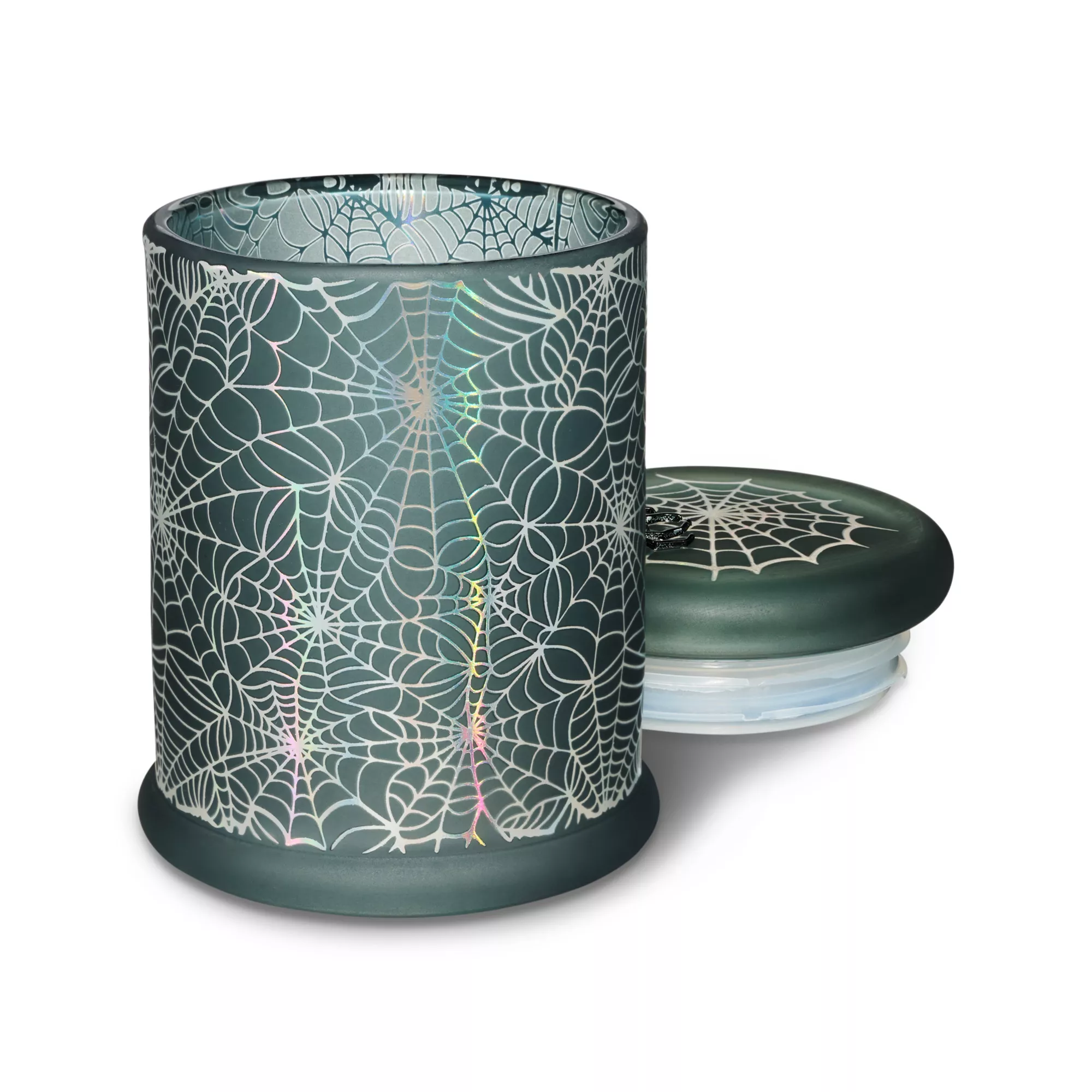 Gray Spider Web Stash Jar - 8 oz. at Spencer's