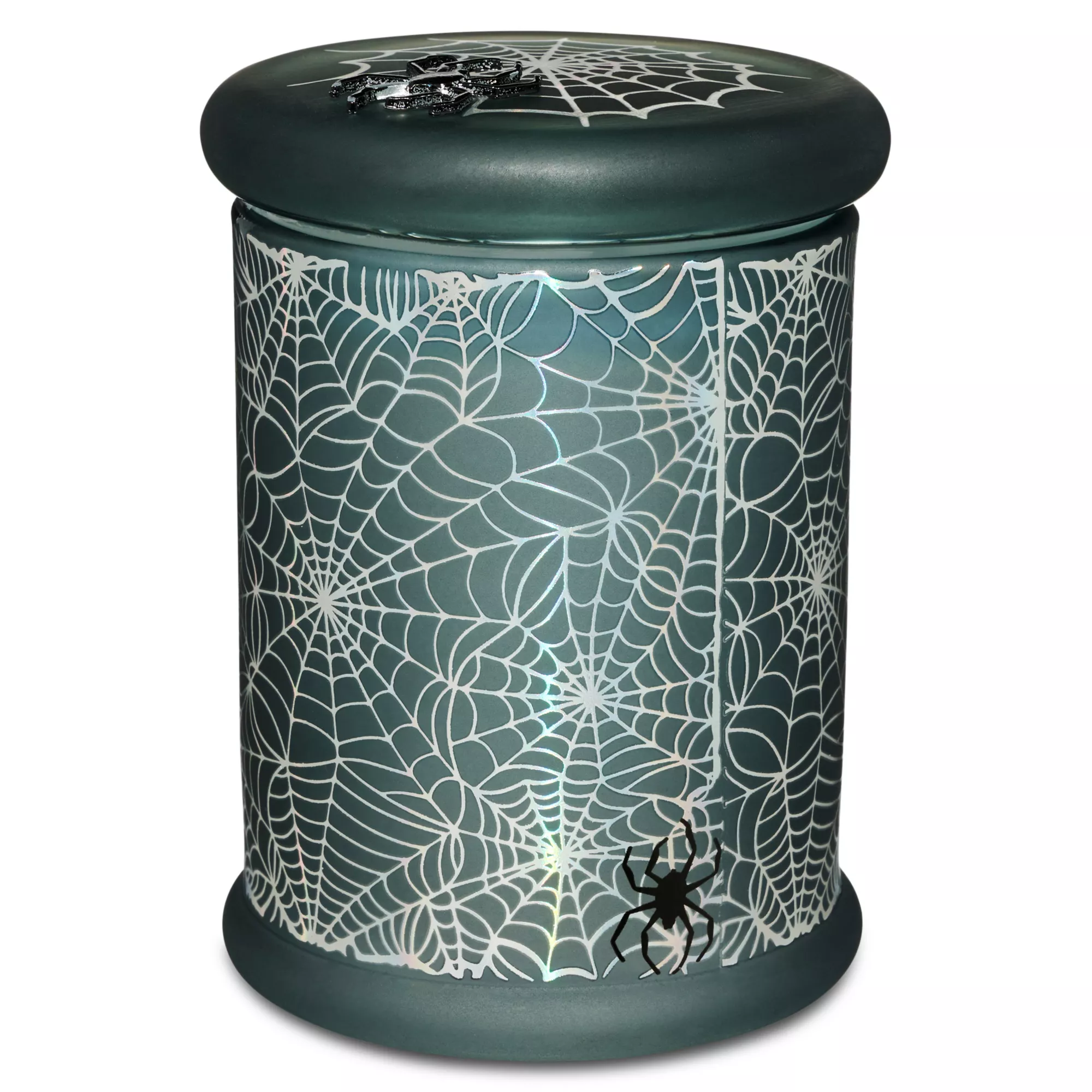 Gray Spider Web Stash Jar - 8 oz. at Spencer's