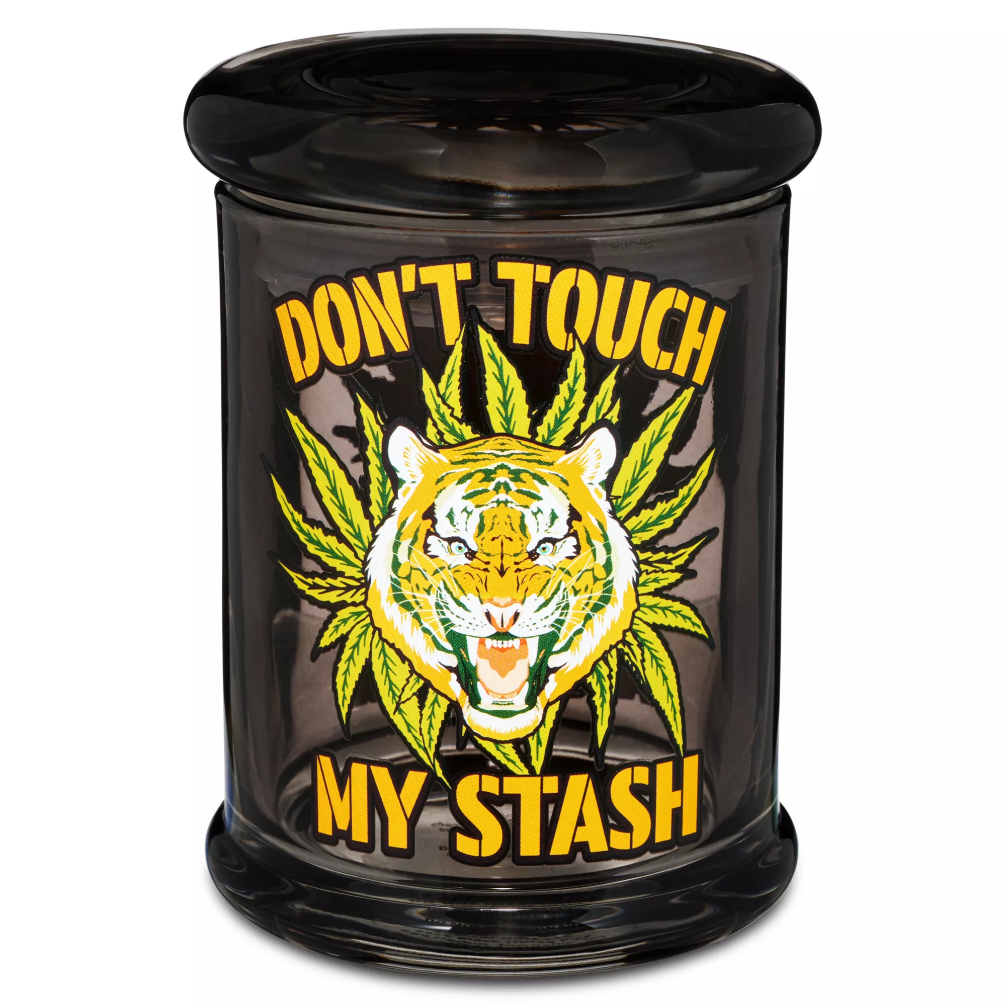 Don't Touch My Stash Tiger Stash Jar - 8 oz. at Spencer's