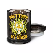 Don't Touch My Stash Tiger Stash Jar - 8 oz. at Spencer's