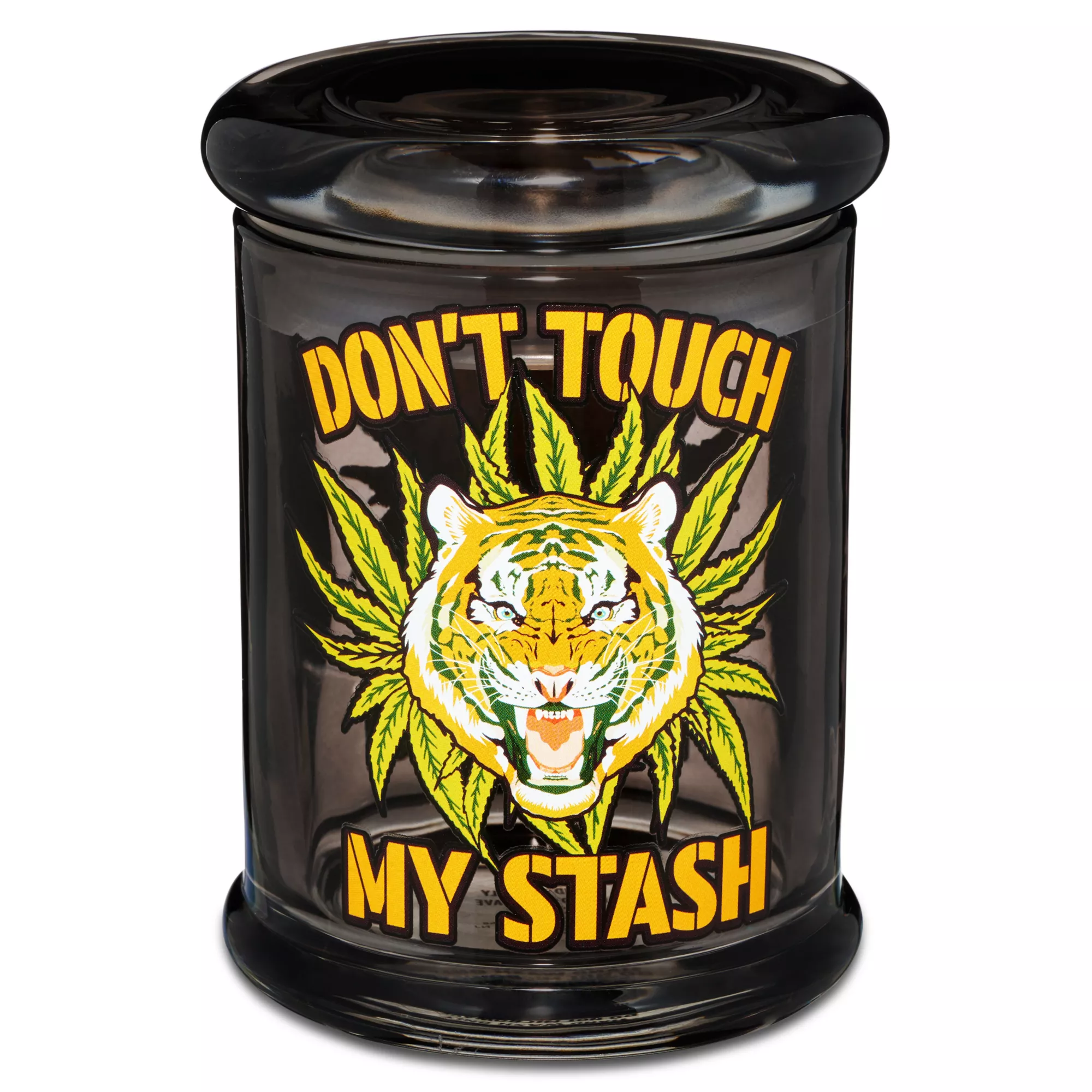 Don't Touch My Stash Tiger Stash Jar - 8 oz. at Spencer's