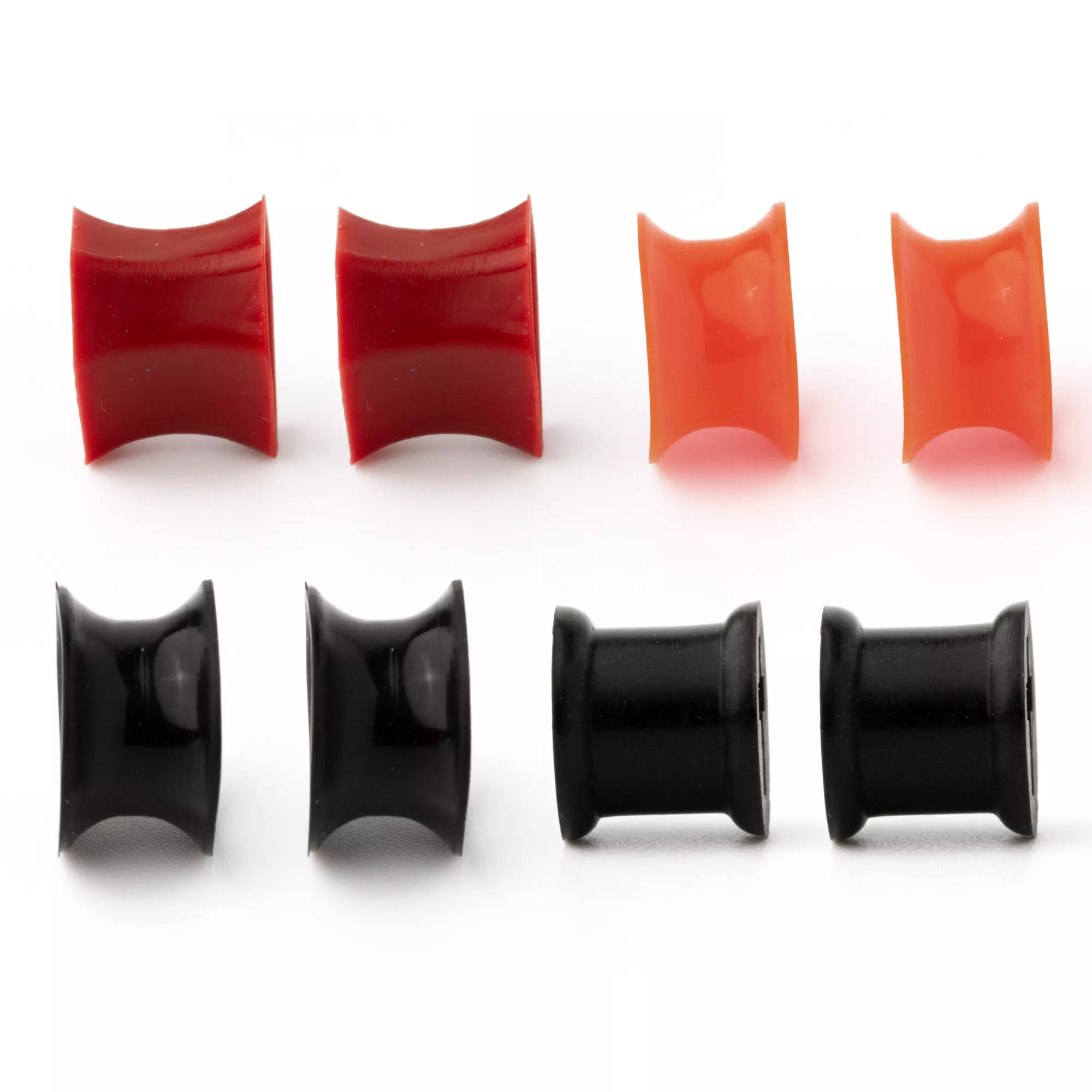 Multi-Pack Black and Goth Coffin Tunnels - 4 Pair at Spencer's