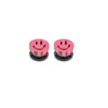 Pink Melting Smiley Face Plugs at Spencer's