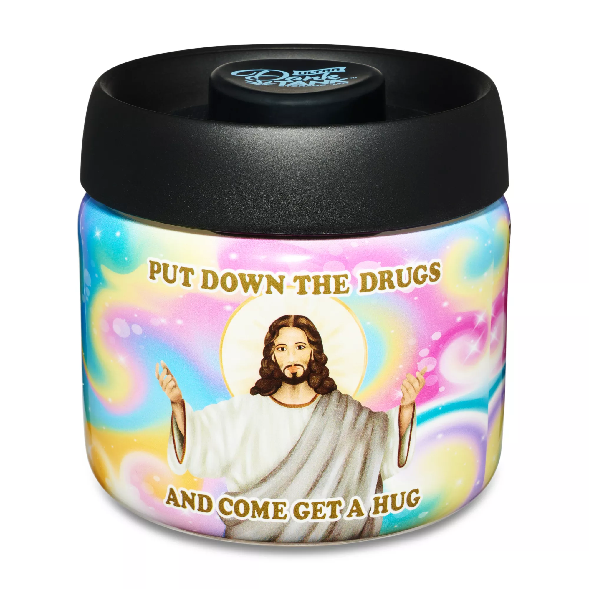 Put Down Drugs Come Get a Hug Stash Jar - 13.5 oz at Spencer's
