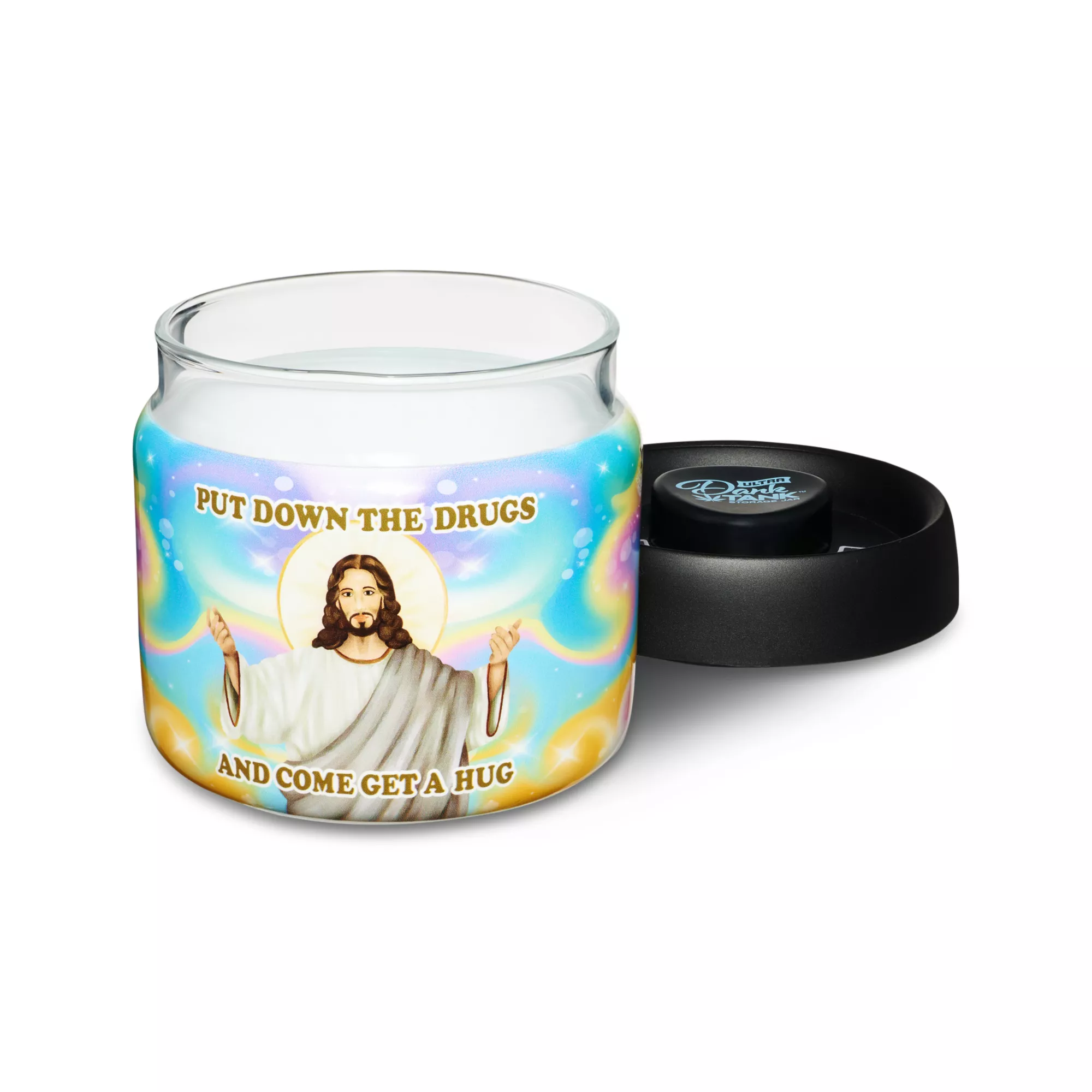 Put Down Drugs Come Get a Hug Stash Jar - 13.5 oz at Spencer's