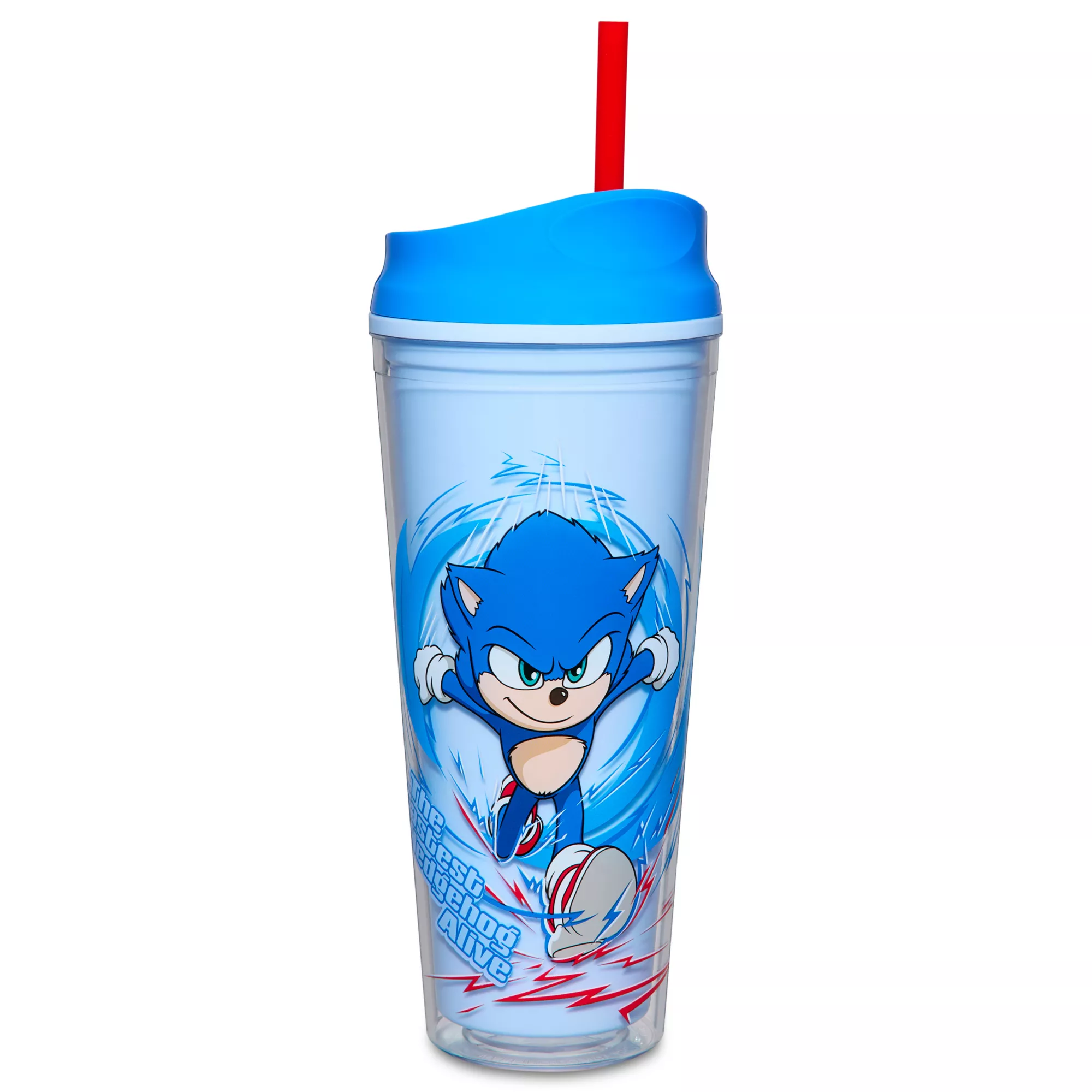 Sonic the Hedgehog Dash Travel Cup with Straw - 24 oz. at Spencer's