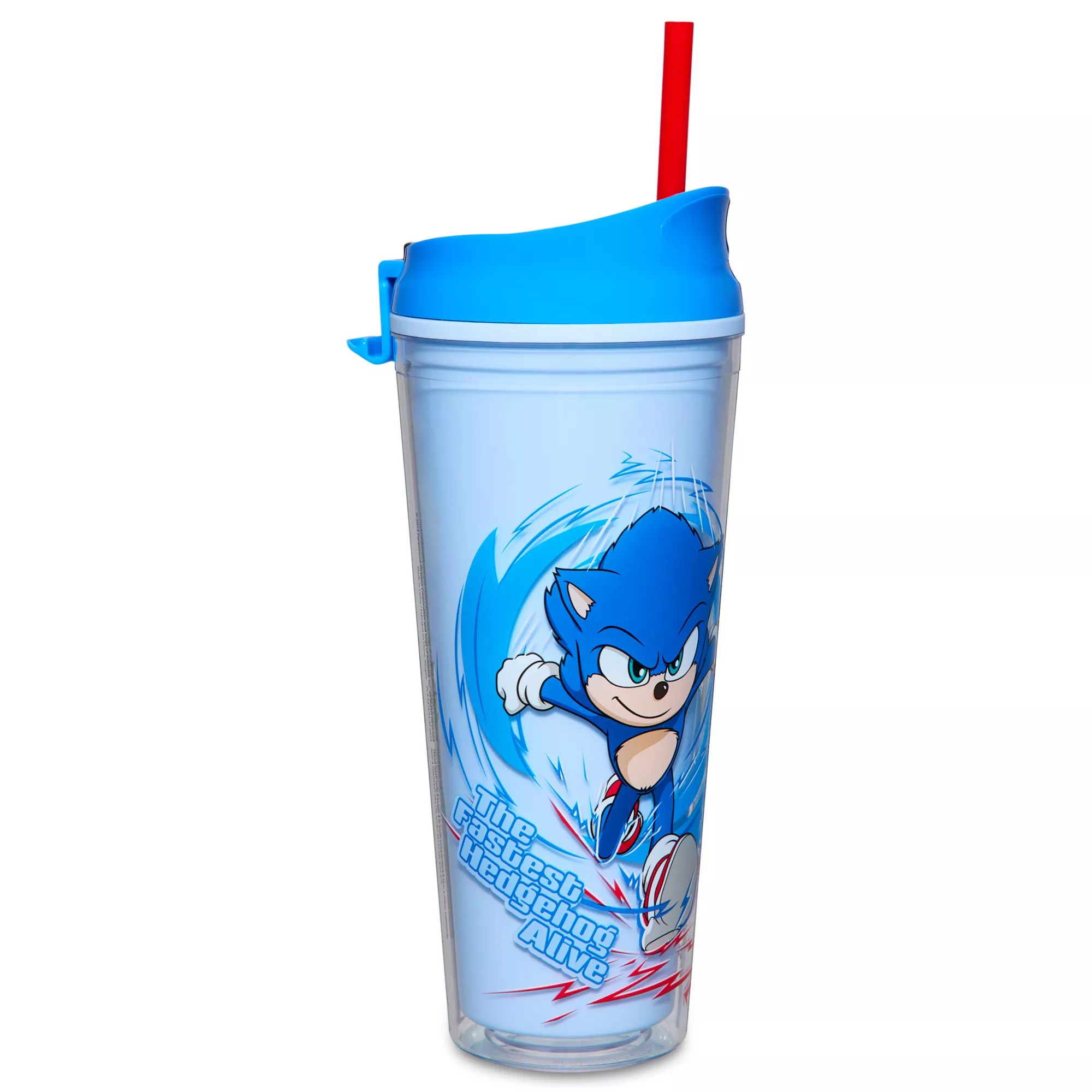 Sonic the Hedgehog Dash Travel Cup with Straw - 24 oz. at Spencer's