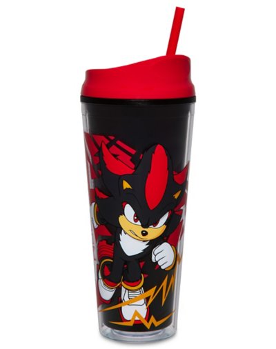 Shadow Cup with Straw oz. - Sonic the Hedgehog
