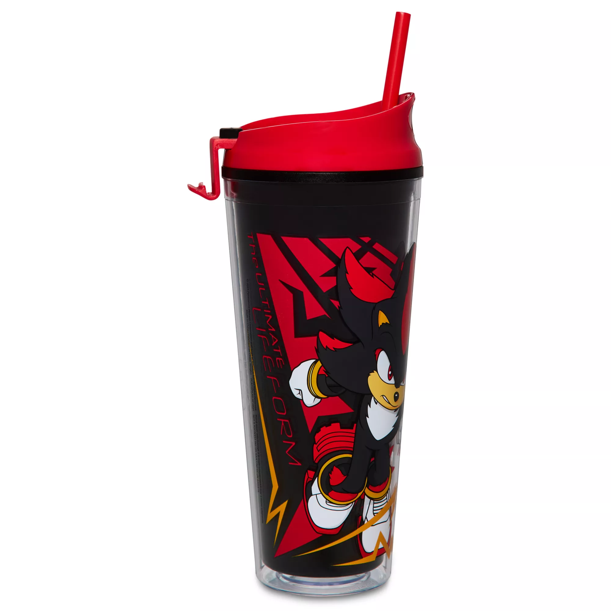 Shadow Cup with Straw 24 oz. - Sonic the Hedgehog at Spencer's